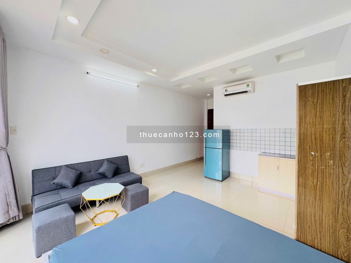 Cho thuê studio full nội thất – Nơ Trang Long, trung tâm Bình Thạnh
