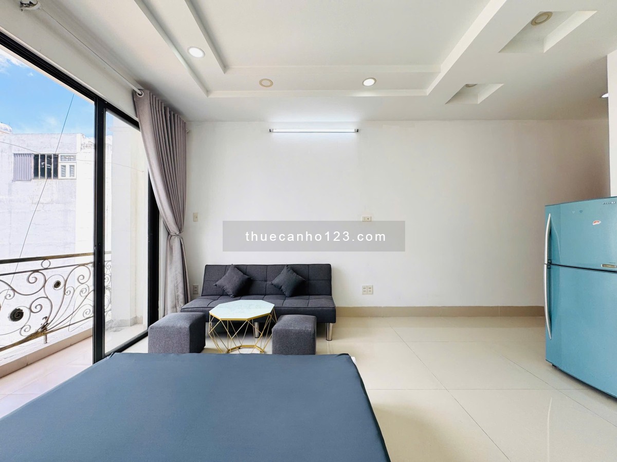 Cho thuê studio full nội thất – Nơ Trang Long, trung tâm Bình Thạnh