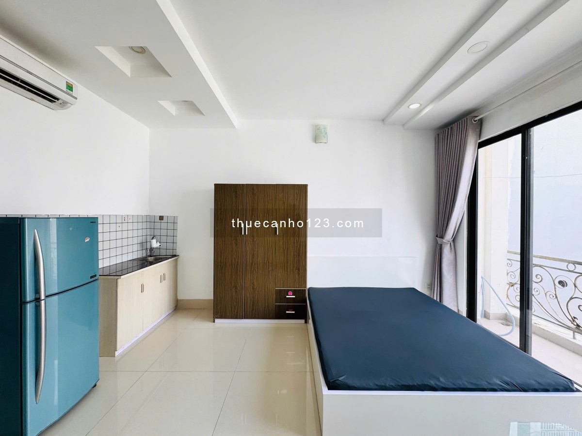 Cho thuê studio full nội thất – Nơ Trang Long, trung tâm Bình Thạnh