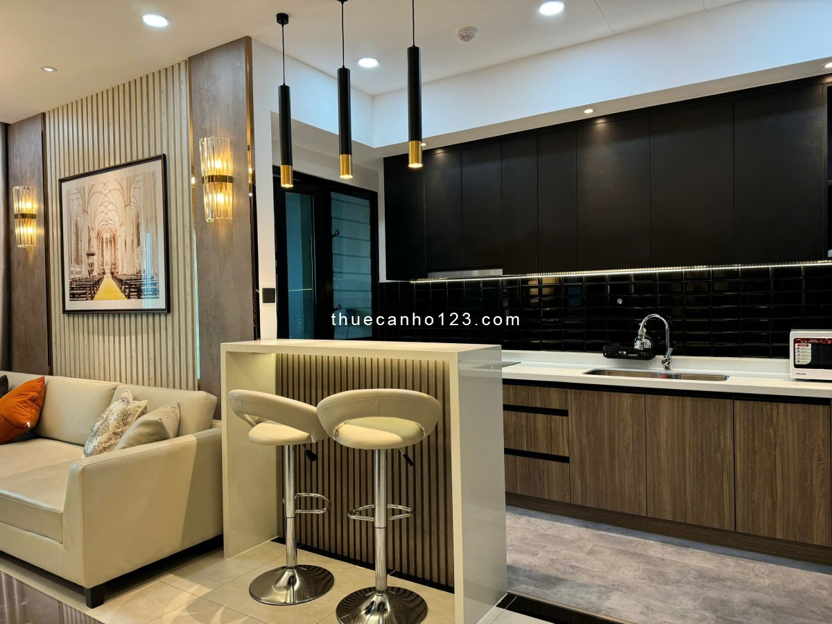 Cho thuê căn hộ 2 phòng ngủ 2WC diện tích 86m2 view Bitexco nhà mới như hình