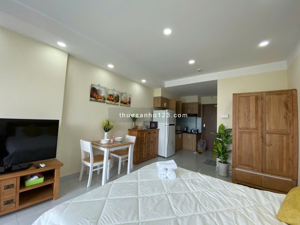 THUÊ CHUNG CƯ MILLENNIUM 35M2 BAN CÔNG VIEW SÔNG NGAY BẾN VÂN ĐÔN QUẬN 4- QUẬN 1 LH 0775924600