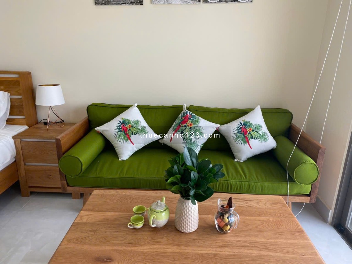 THUÊ CHUNG CƯ MILLENNIUM 35M2 BAN CÔNG VIEW SÔNG NGAY BẾN VÂN ĐÔN QUẬN 4- QUẬN 1 LH 0775924600