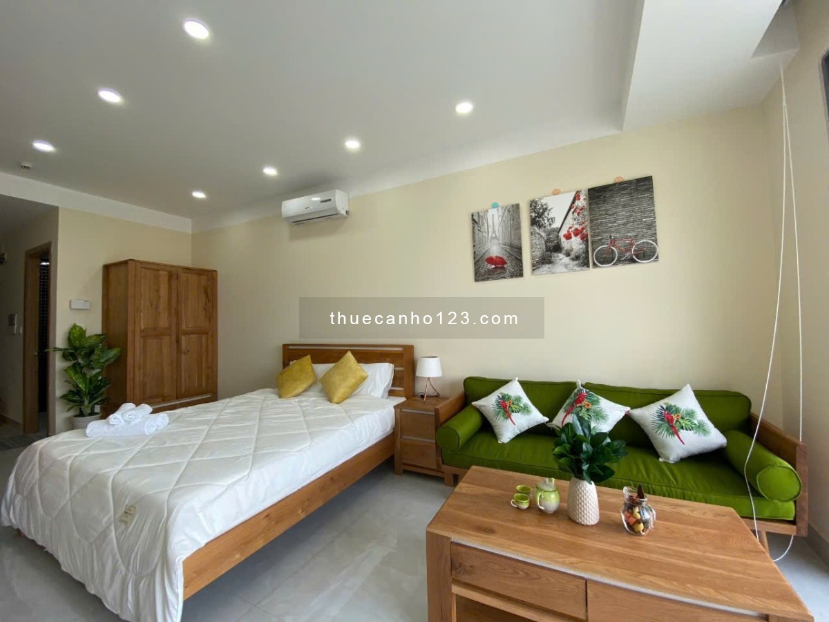 THUÊ CHUNG CƯ MILLENNIUM 35M2 BAN CÔNG VIEW SÔNG NGAY BẾN VÂN ĐÔN QUẬN 4- QUẬN 1 LH 0775924600