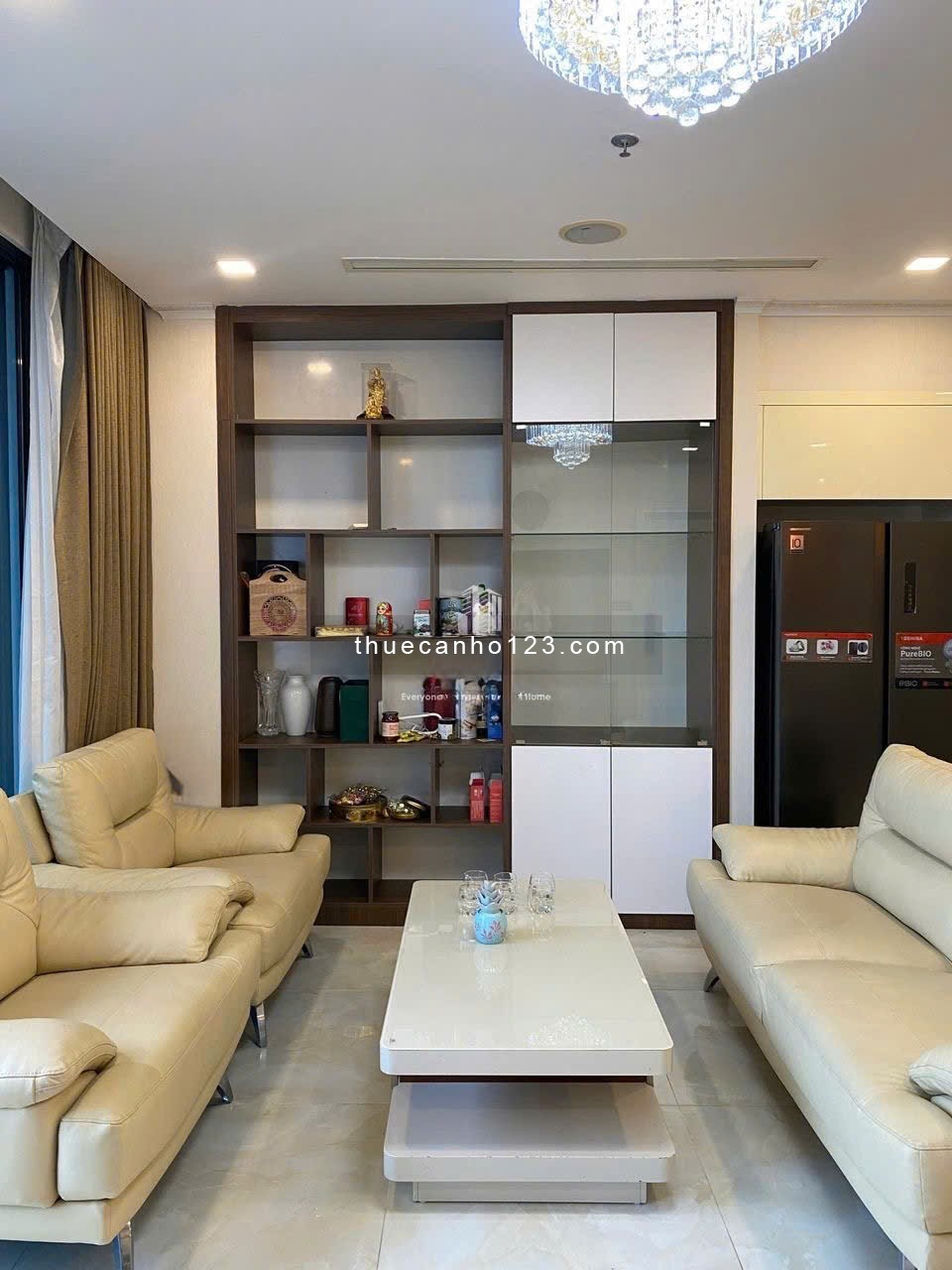 CHO THUẾ 3PN VIEW SÔNG SG + BITEXCO VINHOMES GOLDEN RIVER (BASON)