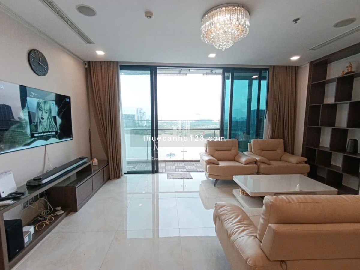 CHO THUẾ 3PN VIEW SÔNG SG + BITEXCO VINHOMES GOLDEN RIVER (BASON)