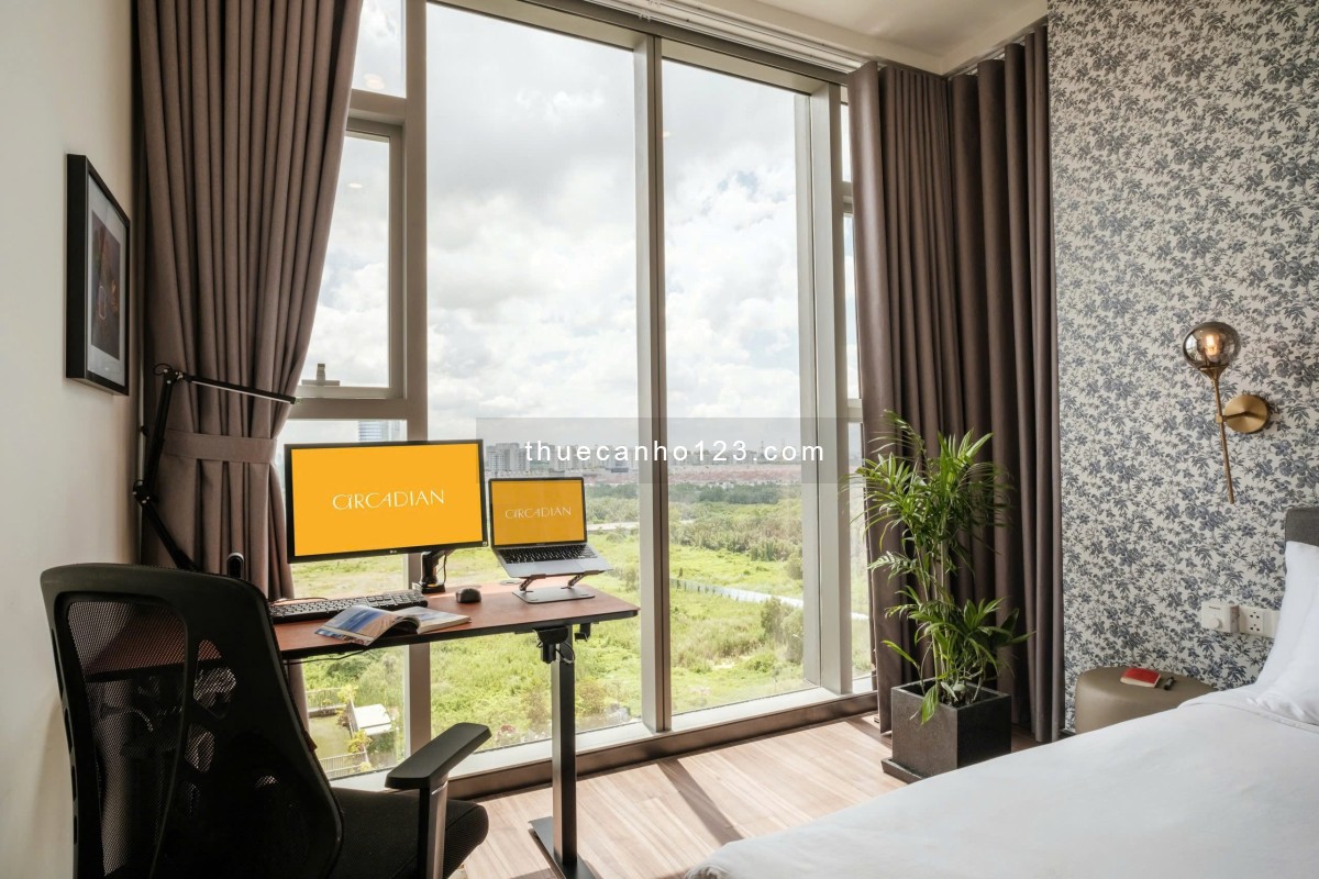Cho Thuê 2PN View Sala , Hướng Đông Bắc , Đầy đủ nội thất