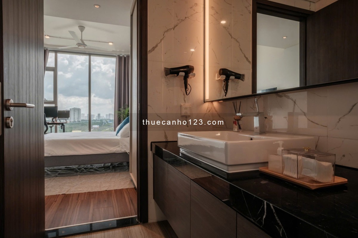 Cho Thuê 2PN View Sala , Hướng Đông Bắc , Đầy đủ nội thất