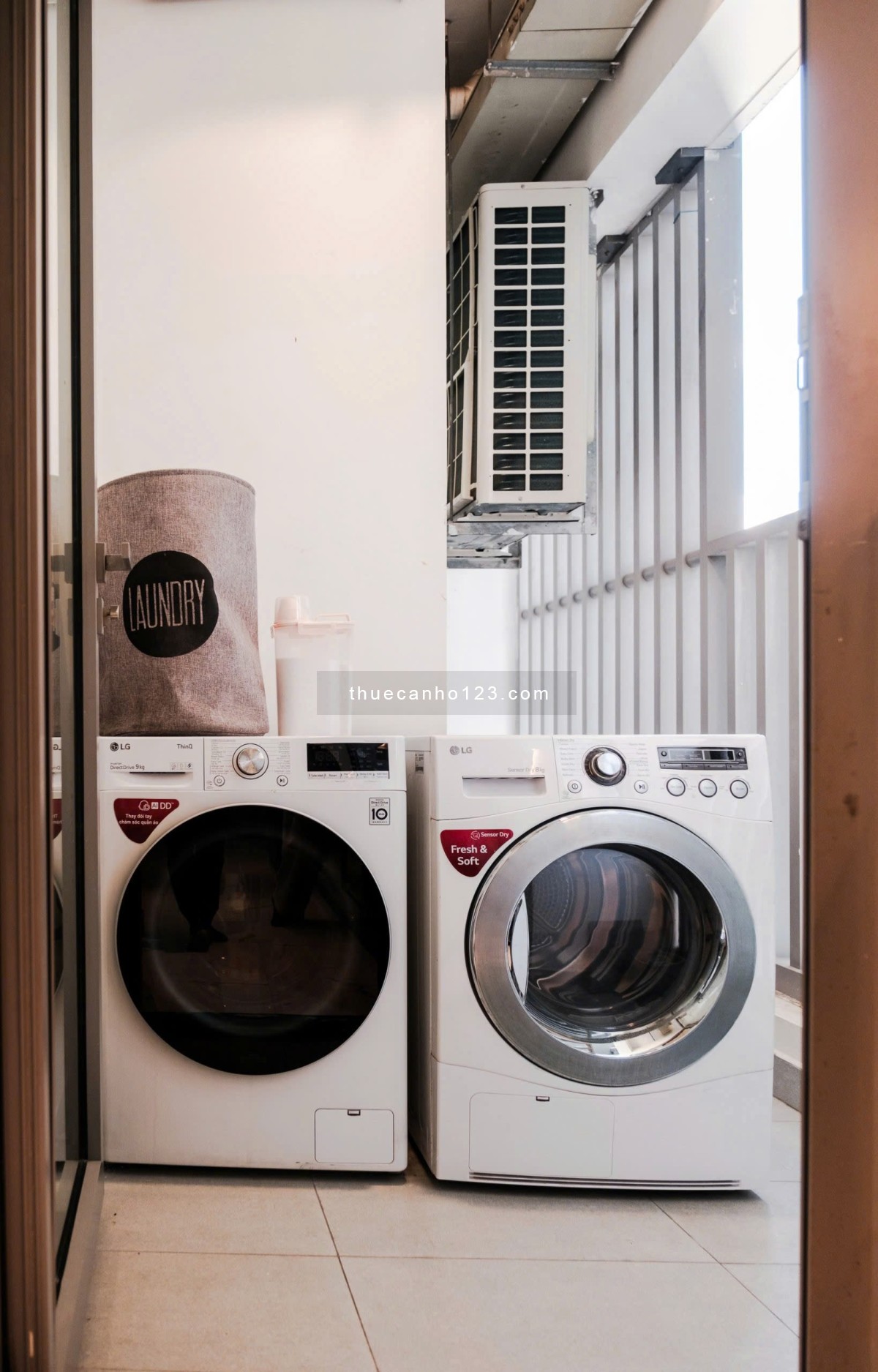 Cho Thuê 2PN View Sala , Hướng Đông Bắc , Đầy đủ nội thất