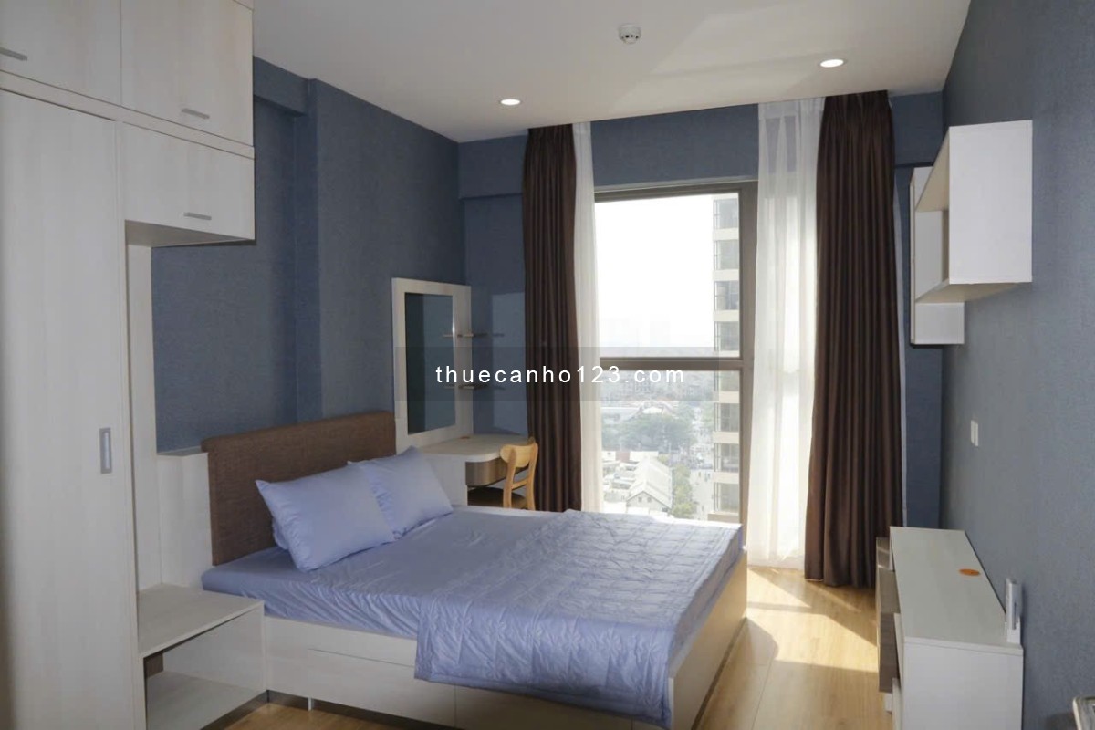 Cho thuê căn hộ 2PN tại Millenium - Bến Vân Đồn, view Bến Bạch Đằng, Quận 1