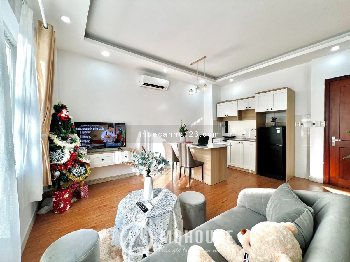 Cho thuê căn hộ khai trương mới 100% 1PN-1PK siêu rộng, thoáng – Ngay khu sân bay