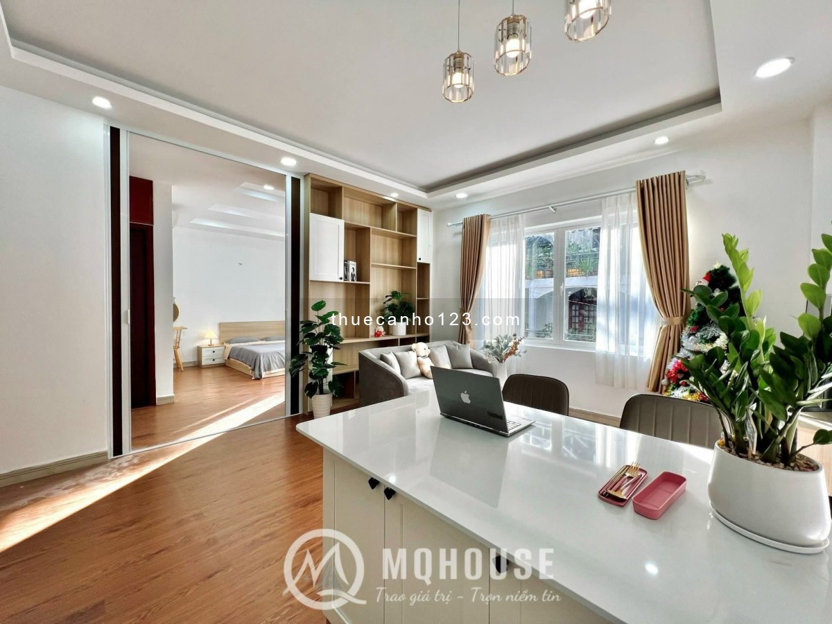 Cho thuê căn hộ khai trương mới 100% 1PN-1PK siêu rộng, thoáng – Ngay khu sân bay