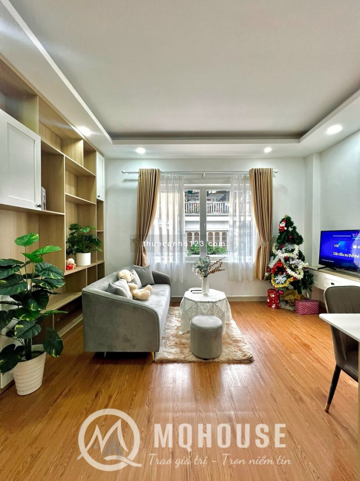 Cho thuê căn hộ khai trương mới 100% 1PN-1PK siêu rộng, thoáng – Ngay khu sân bay