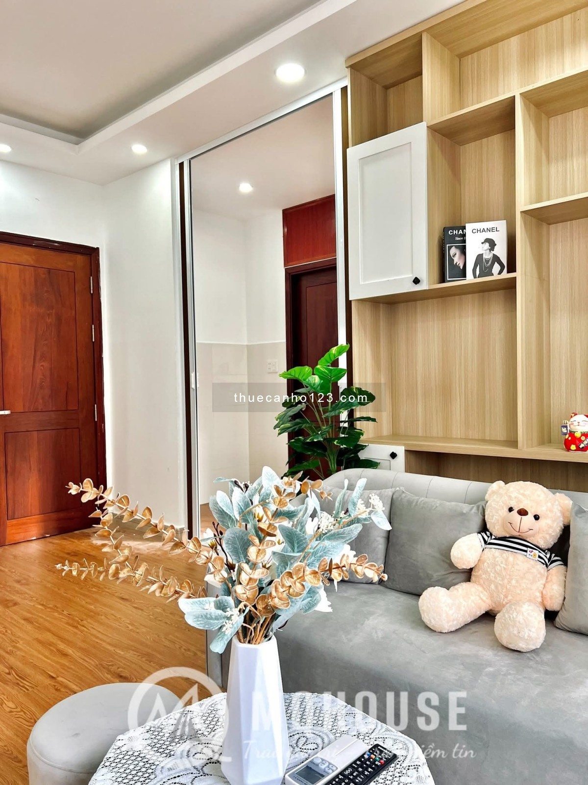 Cho thuê căn hộ khai trương mới 100% 1PN-1PK siêu rộng, thoáng – Ngay khu sân bay