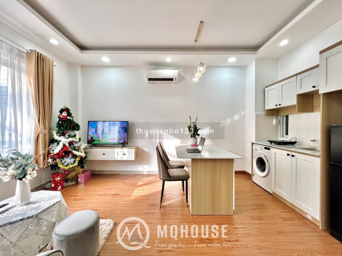 Cho thuê căn hộ khai trương mới 100% 1PN-1PK siêu rộng, thoáng – Ngay khu sân bay