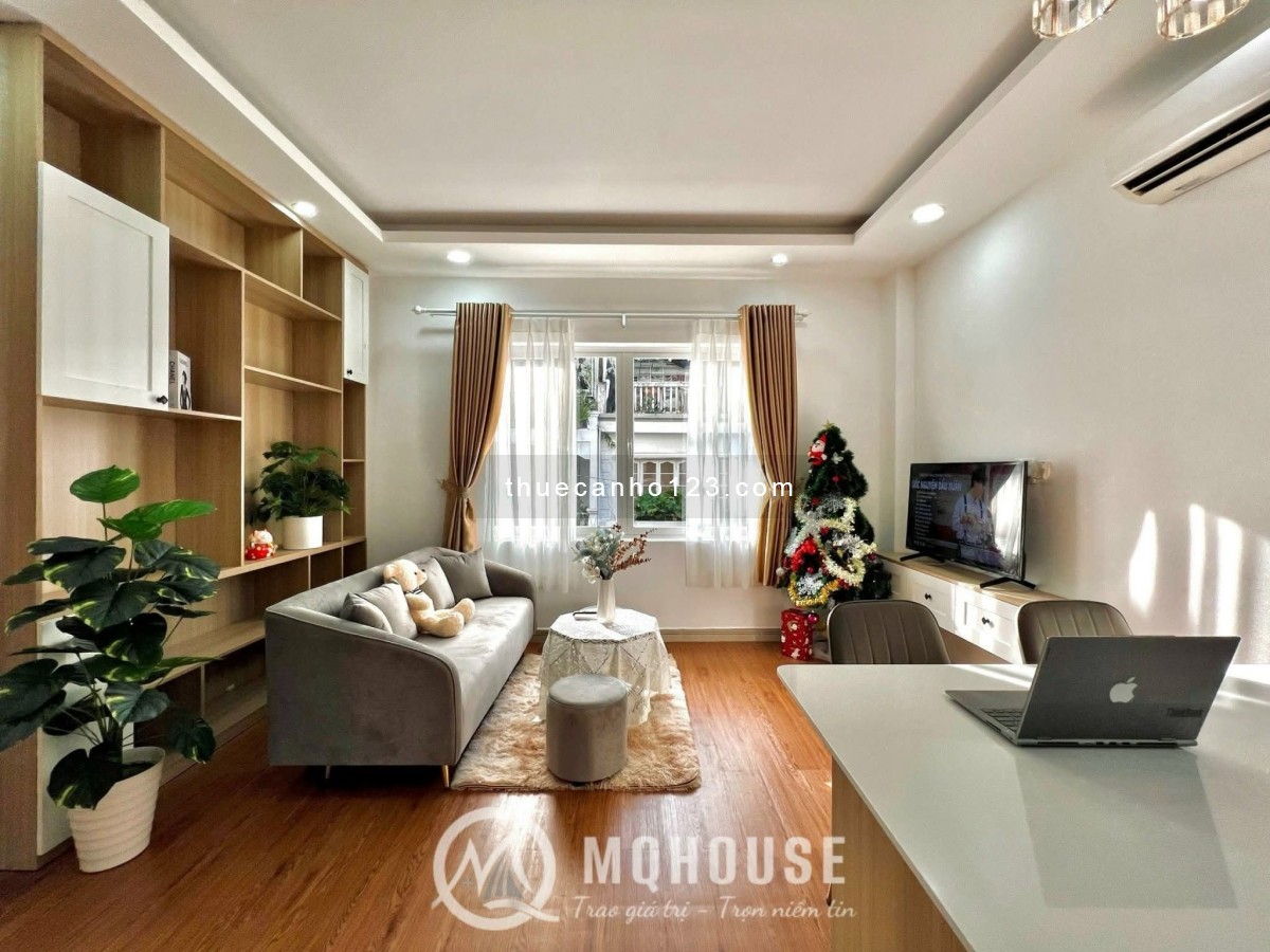 Cho thuê căn hộ khai trương mới 100% 1PN-1PK siêu rộng, thoáng – Ngay khu sân bay