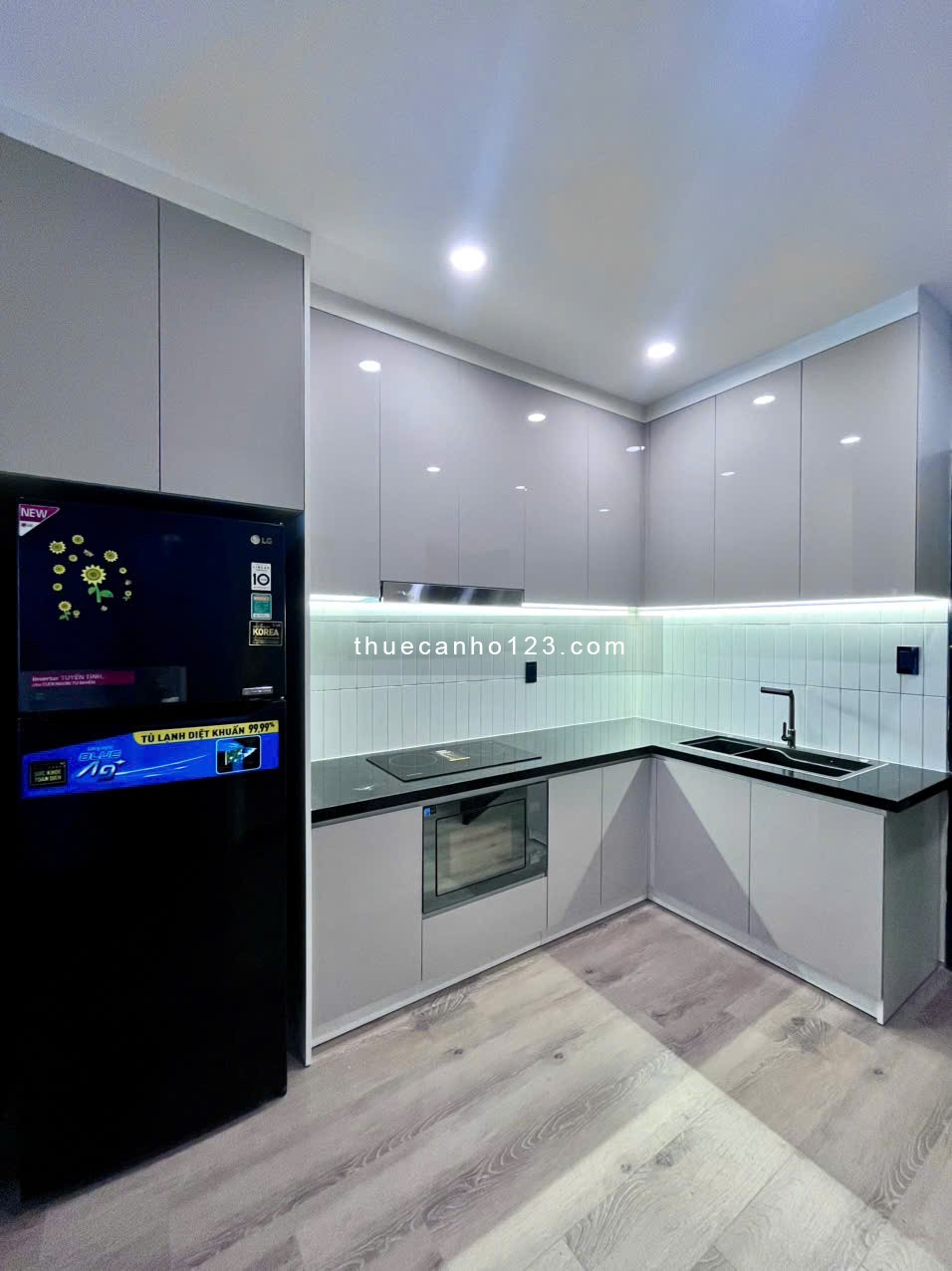 Cho thuê căn hộ Sky Garden 56m², thiết kế 2 phòng ngủ – 1WC