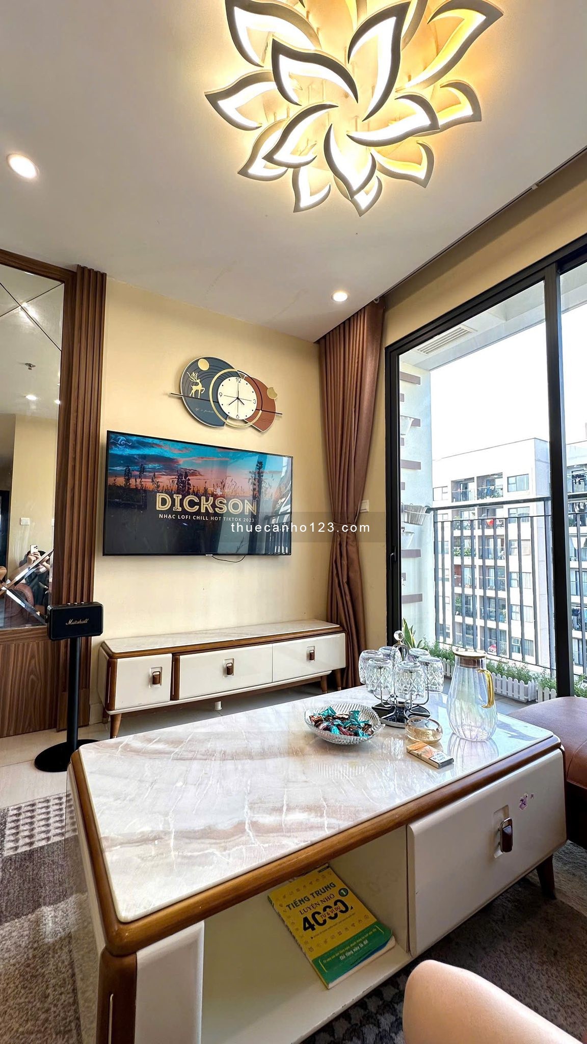 Cho thuê căn hộ S1.09 – 3N2VS Vinhomes Ocean Park, view biệt thự luxury