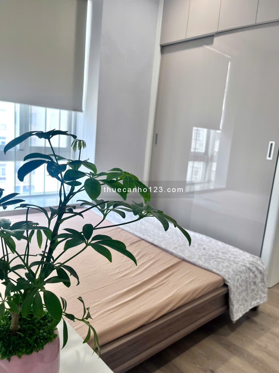 Cho thuê căn hộ Sky Garden 56m², thiết kế 2 phòng ngủ – 1WC