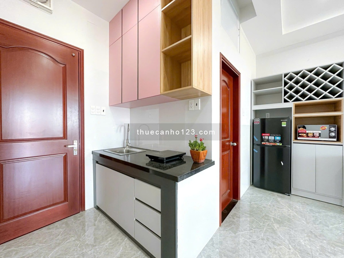 Siêu phẩm căn hộ 1PN ban công thoáng mát, nội thất cao cấp – Gần công viên Hoàng Văn Thụ, sân bay