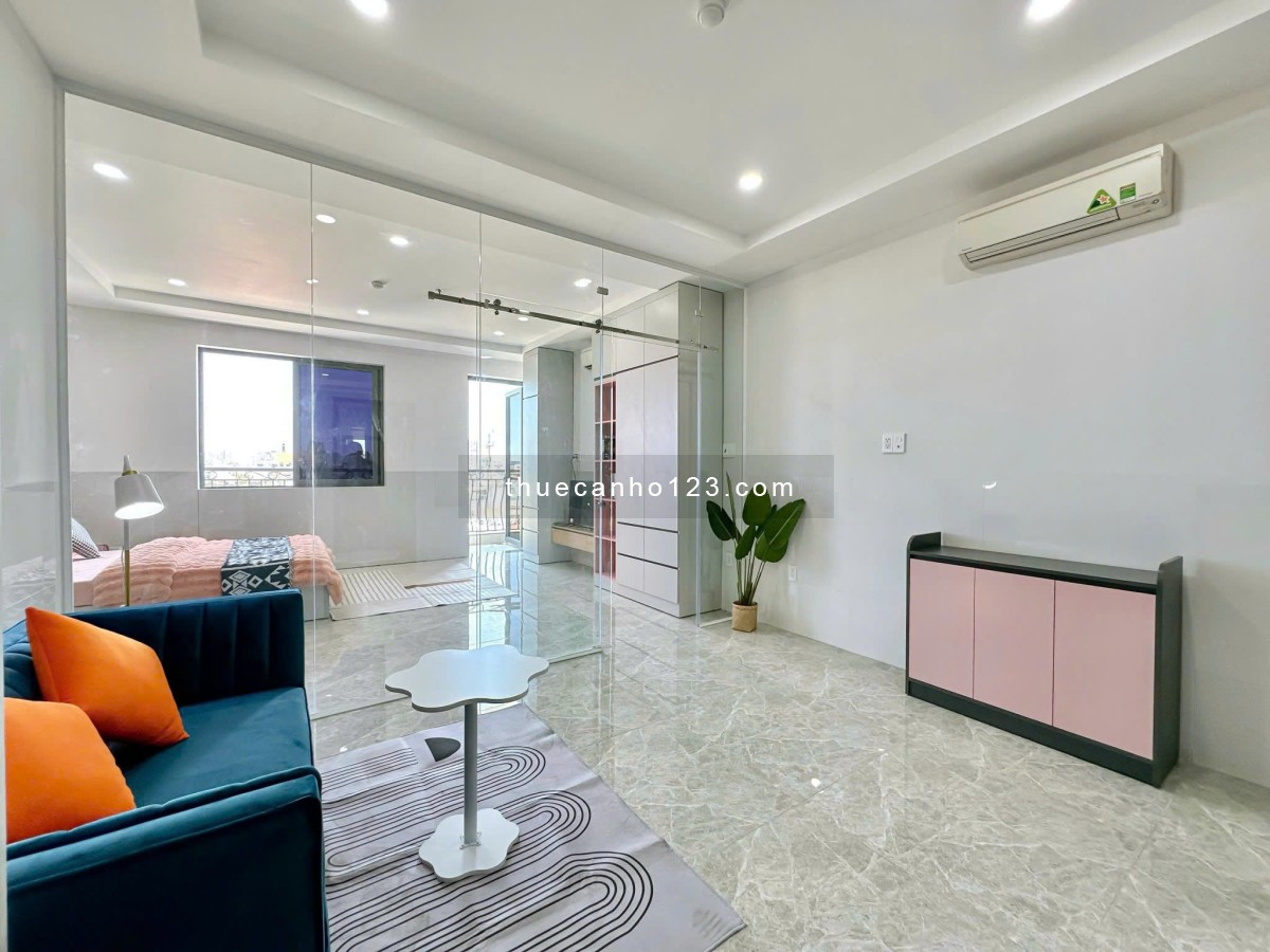 Siêu phẩm căn hộ 1PN ban công thoáng mát, nội thất cao cấp – Gần công viên Hoàng Văn Thụ, sân bay