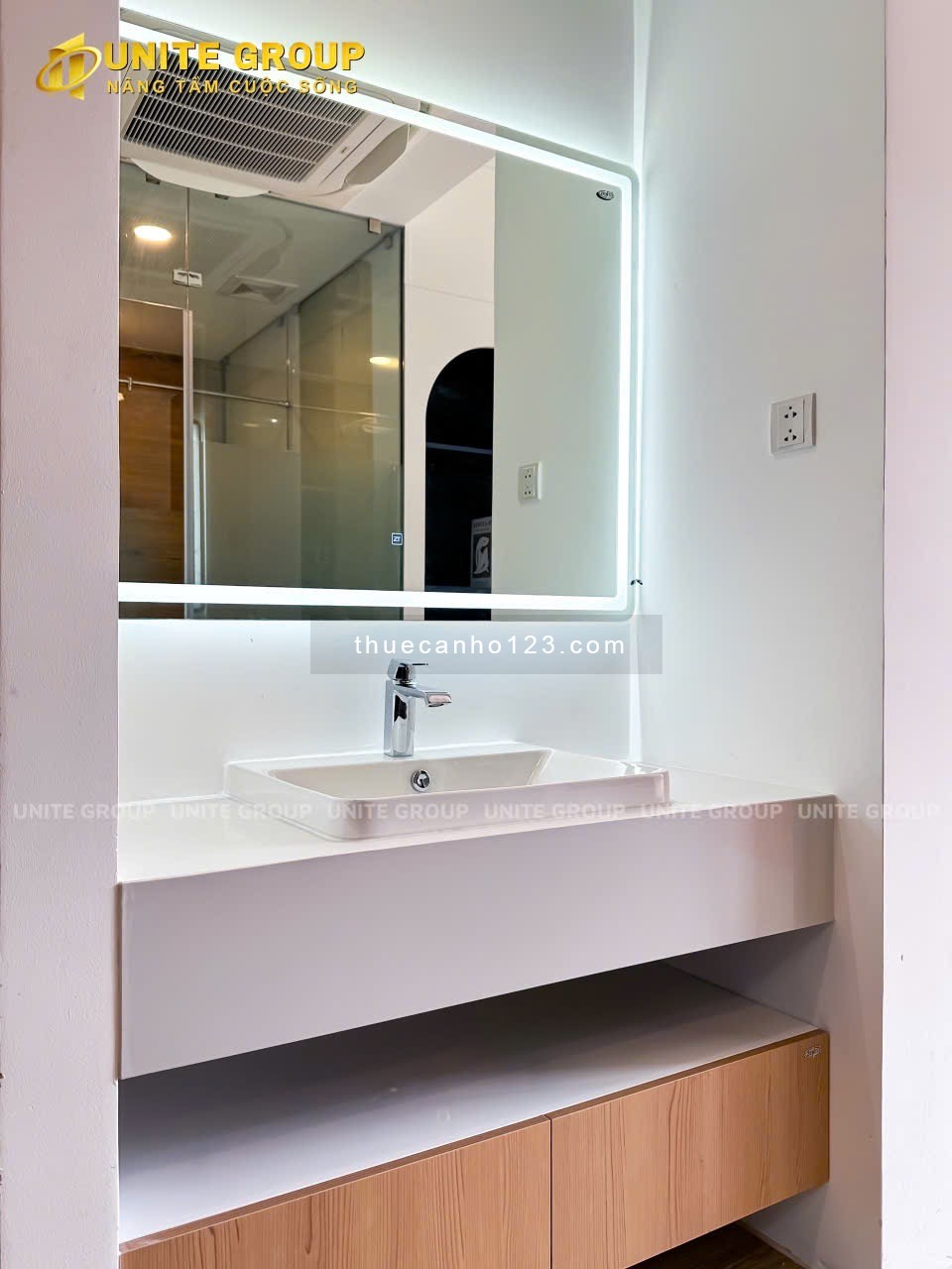 Cho thuê căn hộ 1 Phòng ngủ rộng 40m2 ngay công viên Hoàng Văn Thụ 