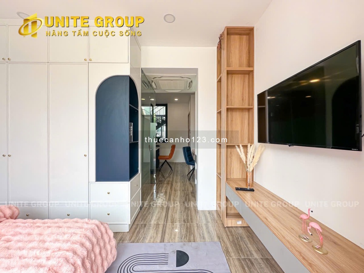 Cho thuê căn hộ 1 Phòng ngủ rộng 40m2 ngay công viên Hoàng Văn Thụ 