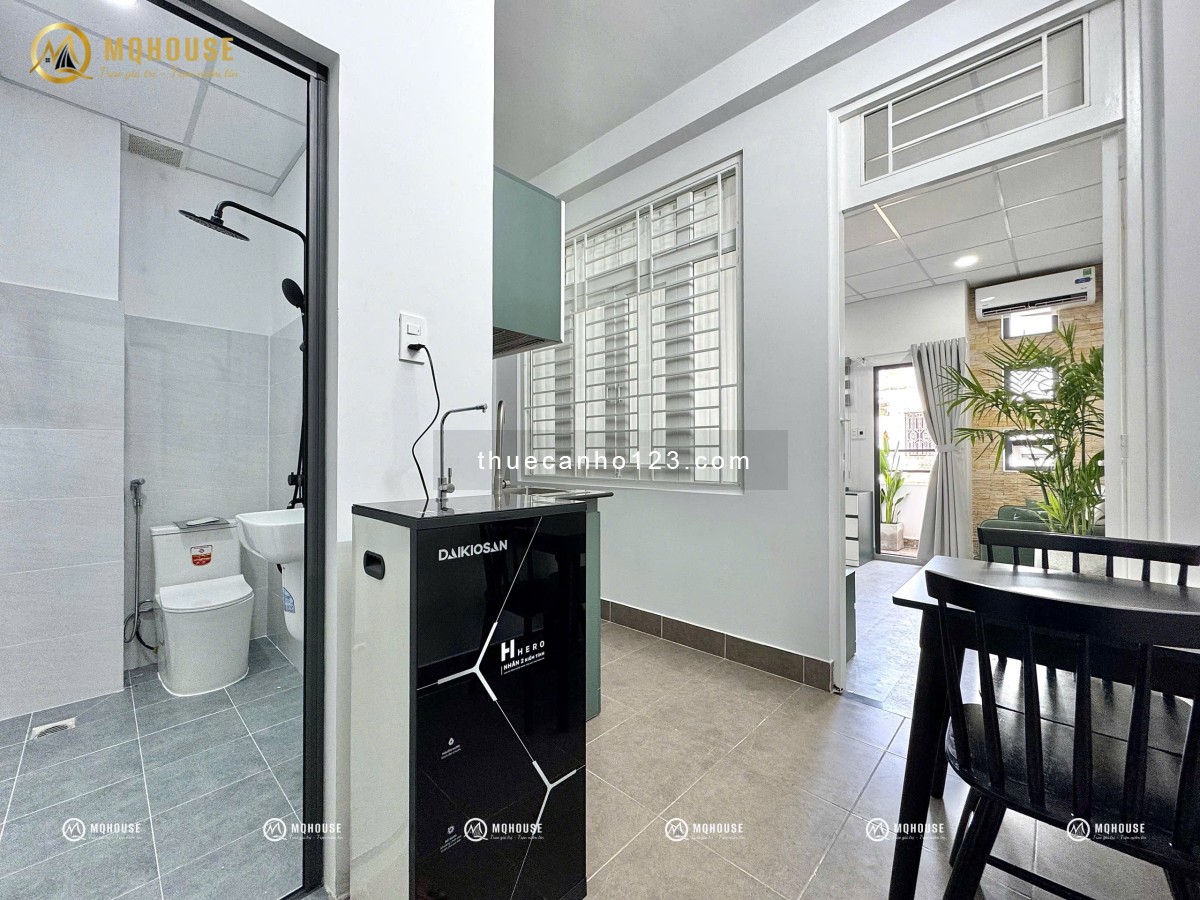 Cho thuê căn hộ đẹp full nội thất, sẵn giặt riêng / lọc nước - 0909186134