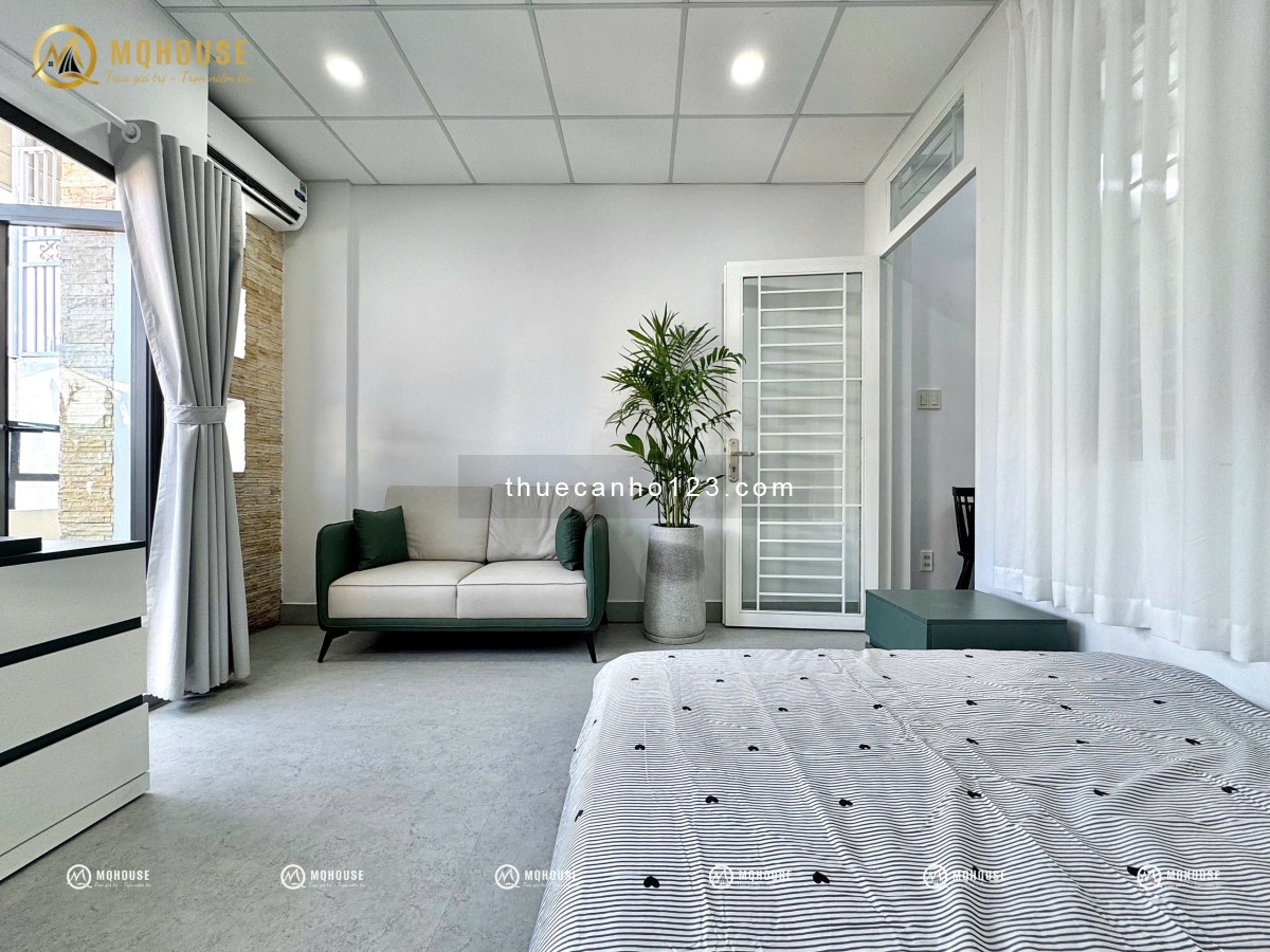 Cho thuê căn hộ đẹp full nội thất, sẵn giặt riêng / lọc nước - 0909186134