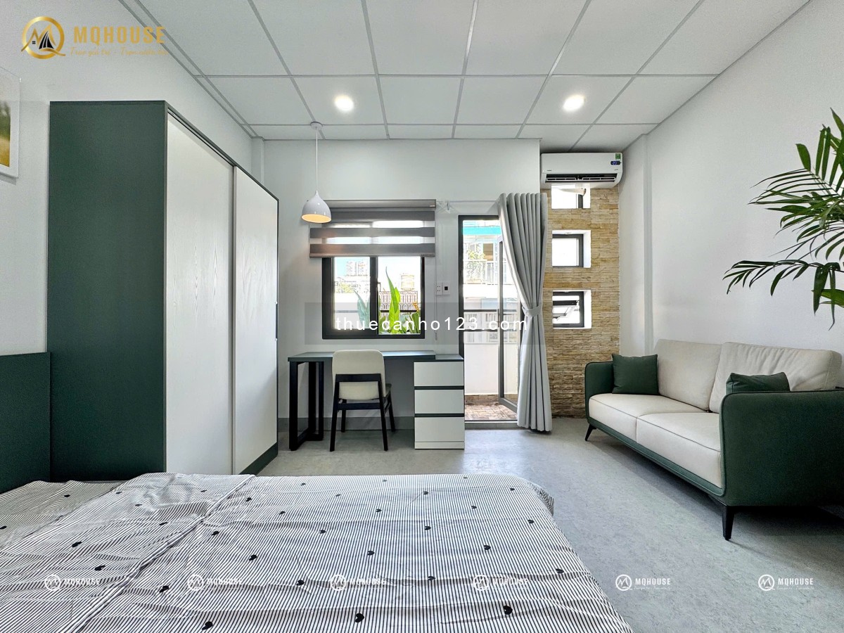 Cho thuê căn hộ đẹp full nội thất, sẵn giặt riêng / lọc nước - 0909186134