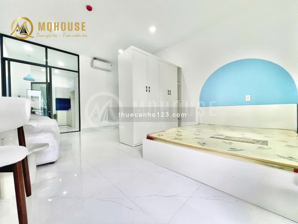 Cho thuê căn hộ Bình Thạnh – 1PN 40m² full nội thất – Ngay ga Metro, cầu Sài Gòn, tiện đi các quận