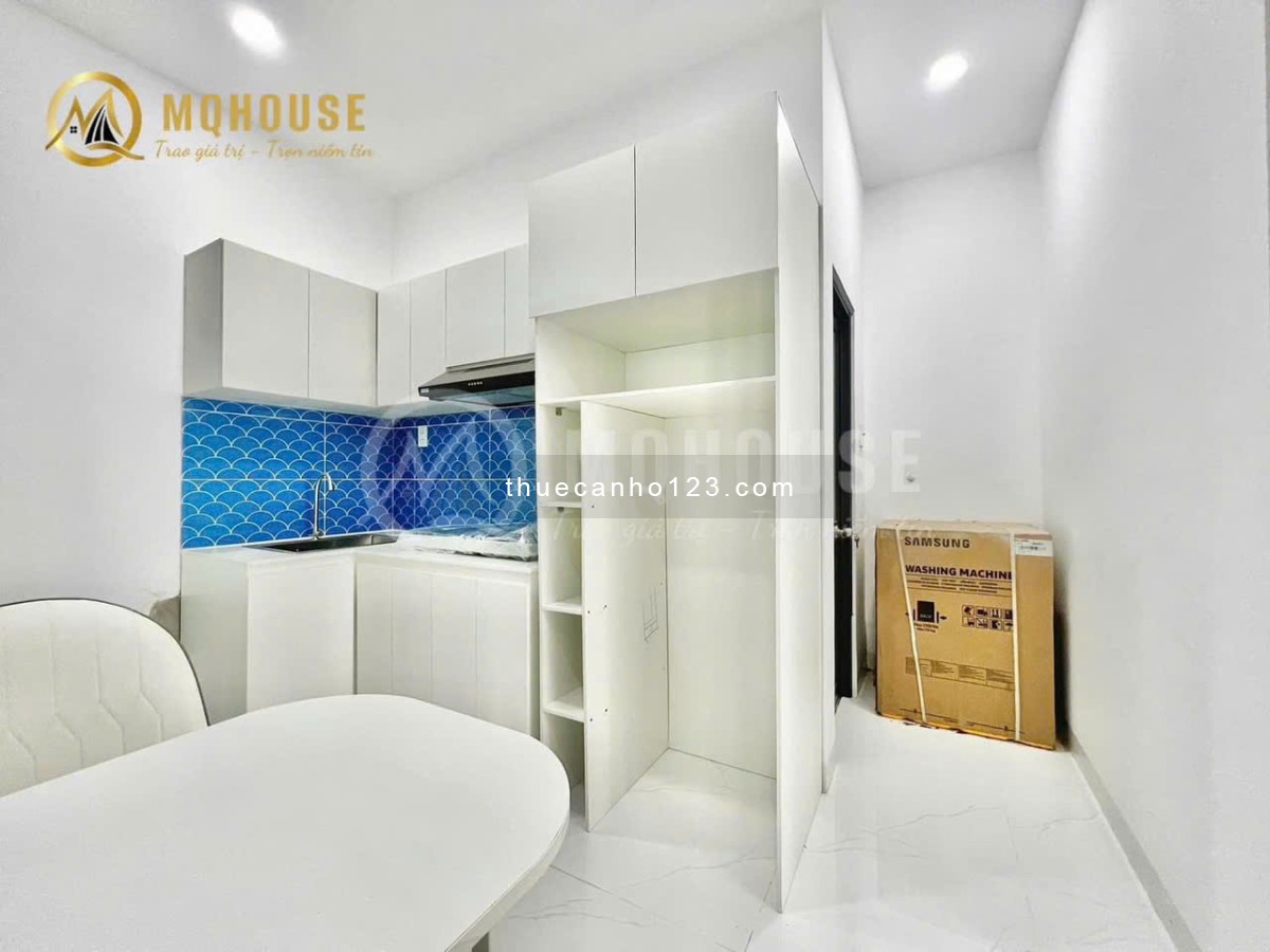 Cho thuê căn hộ Bình Thạnh – 1PN 40m² full nội thất – Ngay ga Metro, cầu Sài Gòn, tiện đi các quận