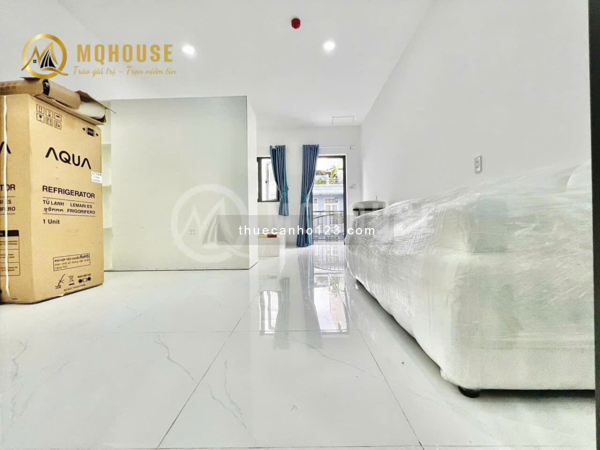 Cho thuê căn hộ Bình Thạnh – 1PN 40m² full nội thất – Ngay ga Metro, cầu Sài Gòn, tiện đi các quận