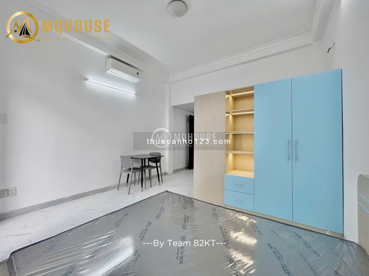 Khai trương siêu phẩm - Studio balcony 40m2, full nội thất, máy giặt riêng - Ngay Điện Biên Phủ