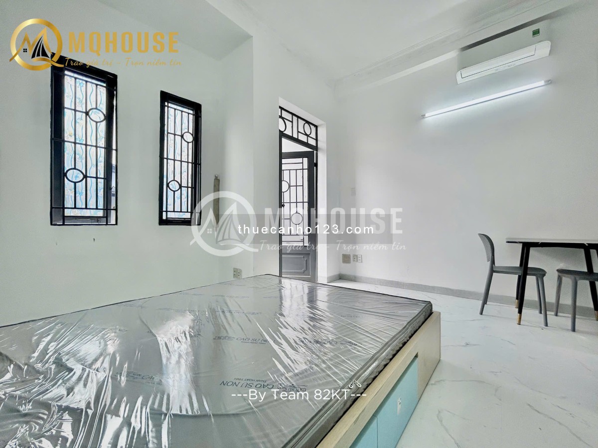 Khai trương siêu phẩm - Studio balcony 40m2, full nội thất, máy giặt riêng - Ngay Điện Biên Phủ