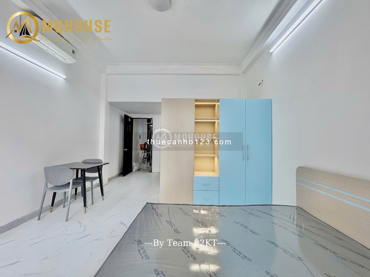 Khai trương siêu phẩm - Studio balcony 40m2, full nội thất, máy giặt riêng - Ngay Điện Biên Phủ