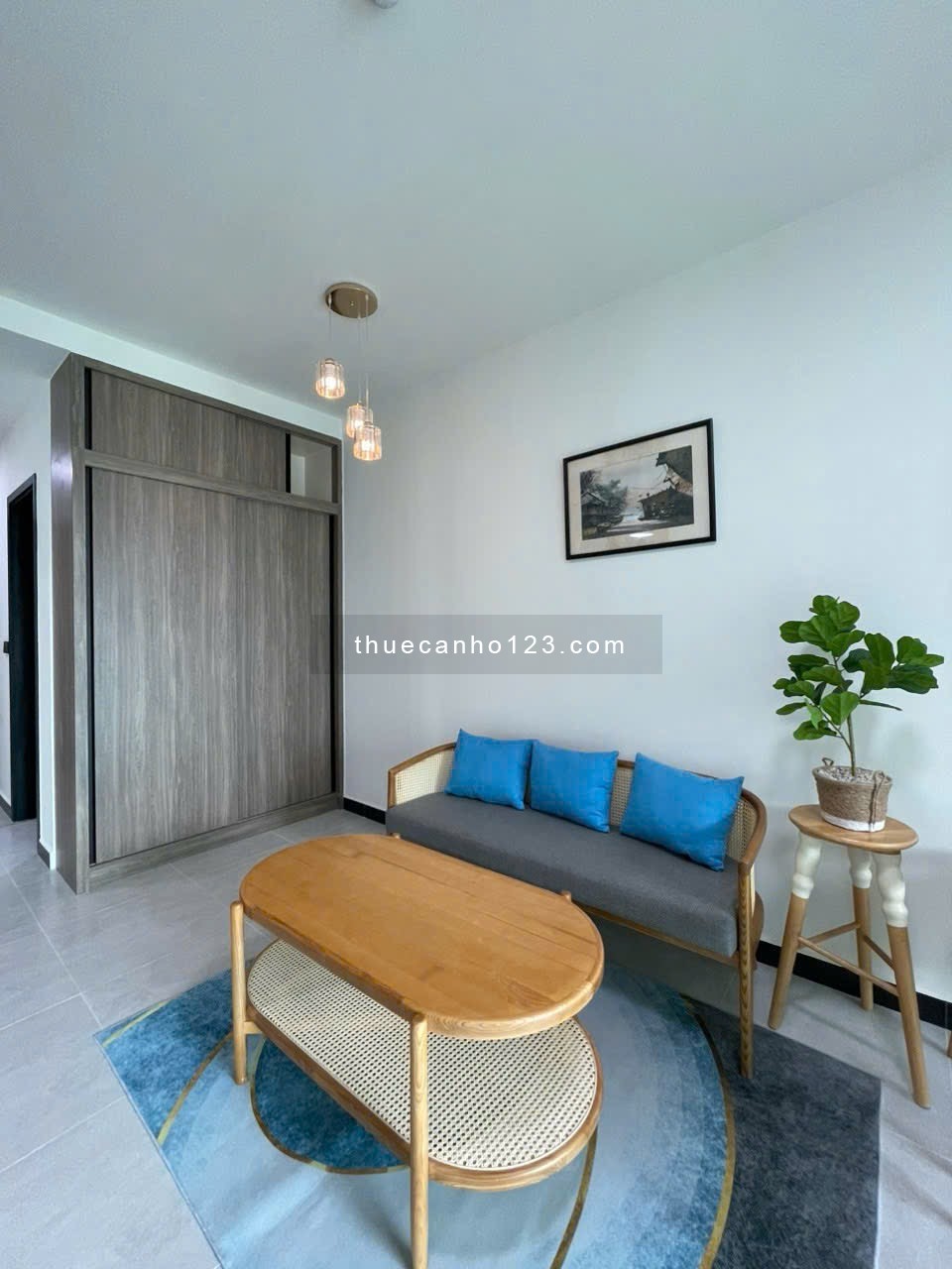 Thuê Delasol 2PN 2WC view sống Tôn Thất Thuyết Q4 gần cầu Calmette Kênh Tẻ Q1 Q3 Bitexco Nguyễn Huệ