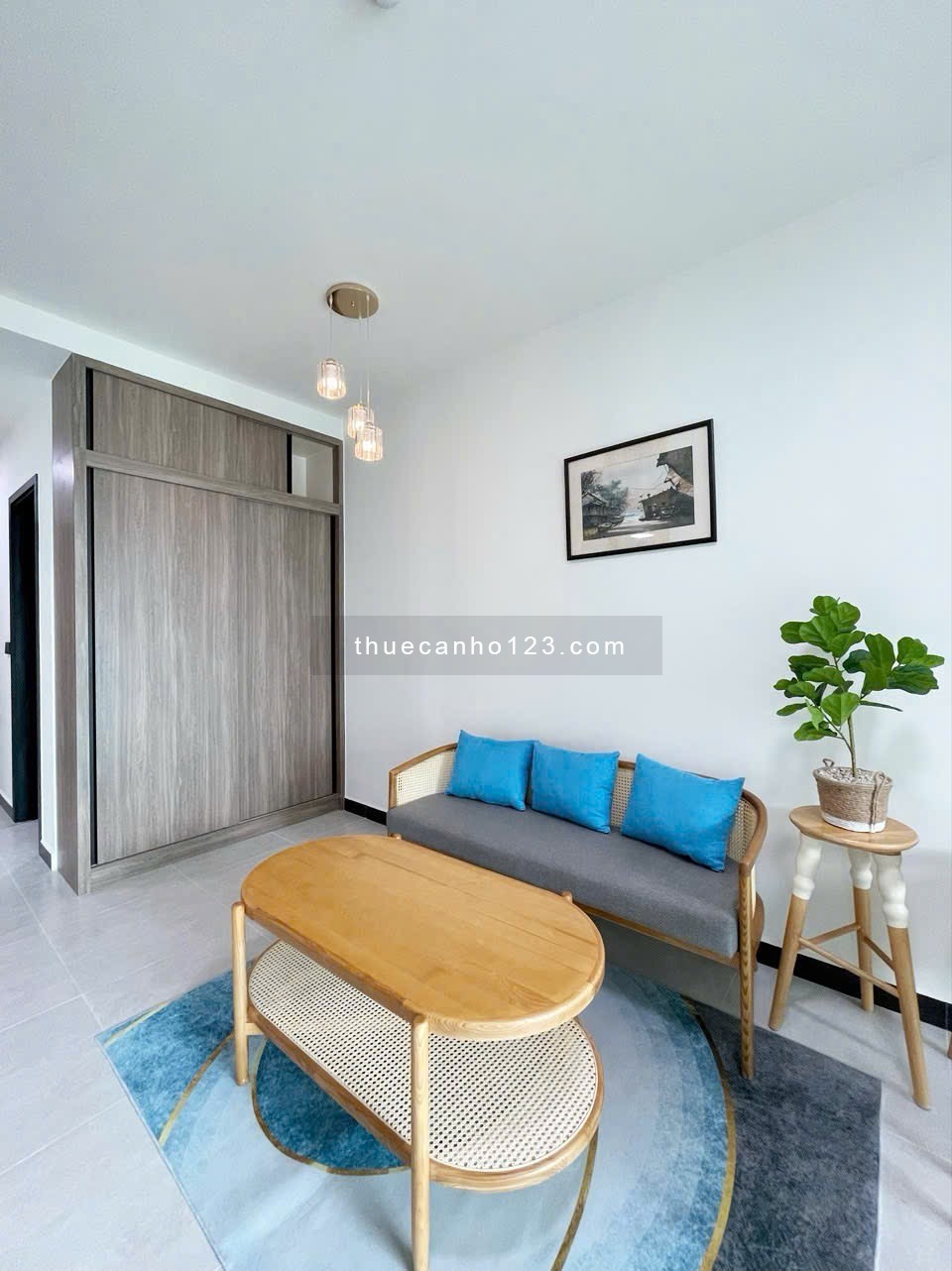 Thuê Delasol 2PN 2WC view sống Tôn Thất Thuyết Q4 gần cầu Calmette Kênh Tẻ Q1 Q3 Bitexco Nguyễn Huệ