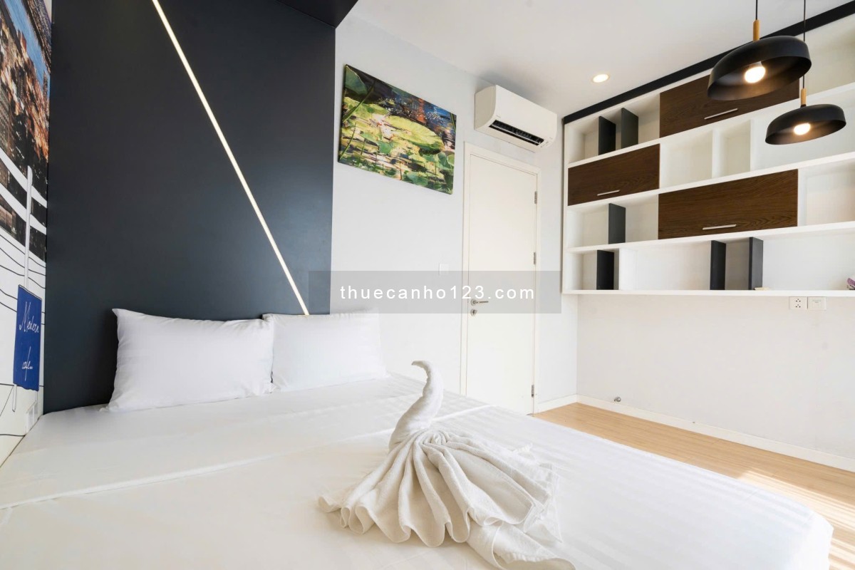 Thuê Millennium 2PN 2WC tại Bến Vân Đồn Q4 view sông SG gần Bitexco Takashimaya Nguyễn Huệ Q1 Q3