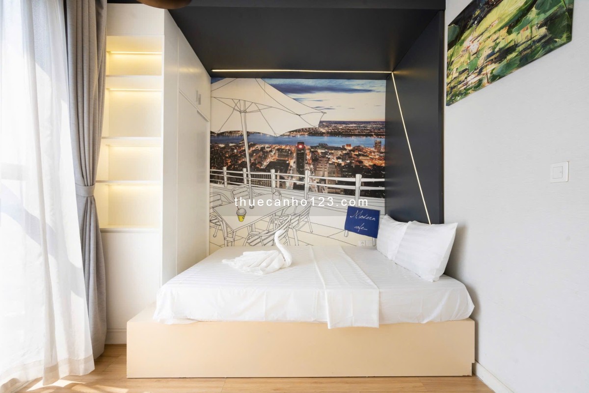 Thuê Millennium 2PN 2WC tại Bến Vân Đồn Q4 view sông SG gần Bitexco Takashimaya Nguyễn Huệ Q1 Q3