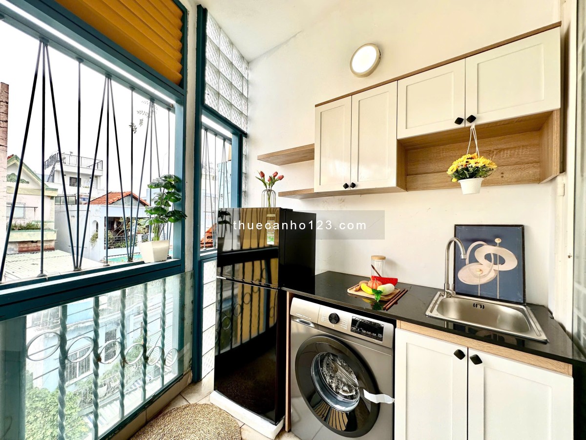 Căn hộ full nội thất – Ban công thoáng mát – Yên Thế, P2, Tân Bình