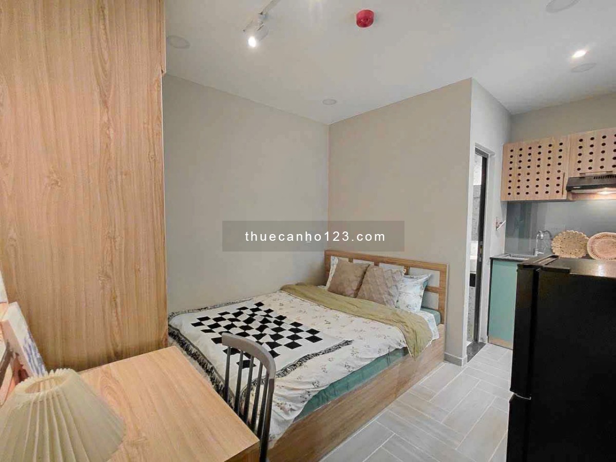 Cho thuê căn hộ Studio Cửa sổ MỚI Q1 gần vòng xoay Cống Quỳnh, công viên 23 tháng 9, chợ Thái Bình