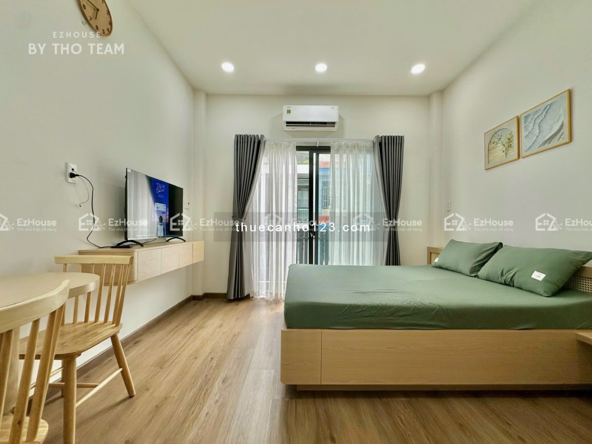 Căn hộ ban công full nội thất cao cấp - Gần Hoàng Văn Thụ, khu K300, Etown - 0909186134