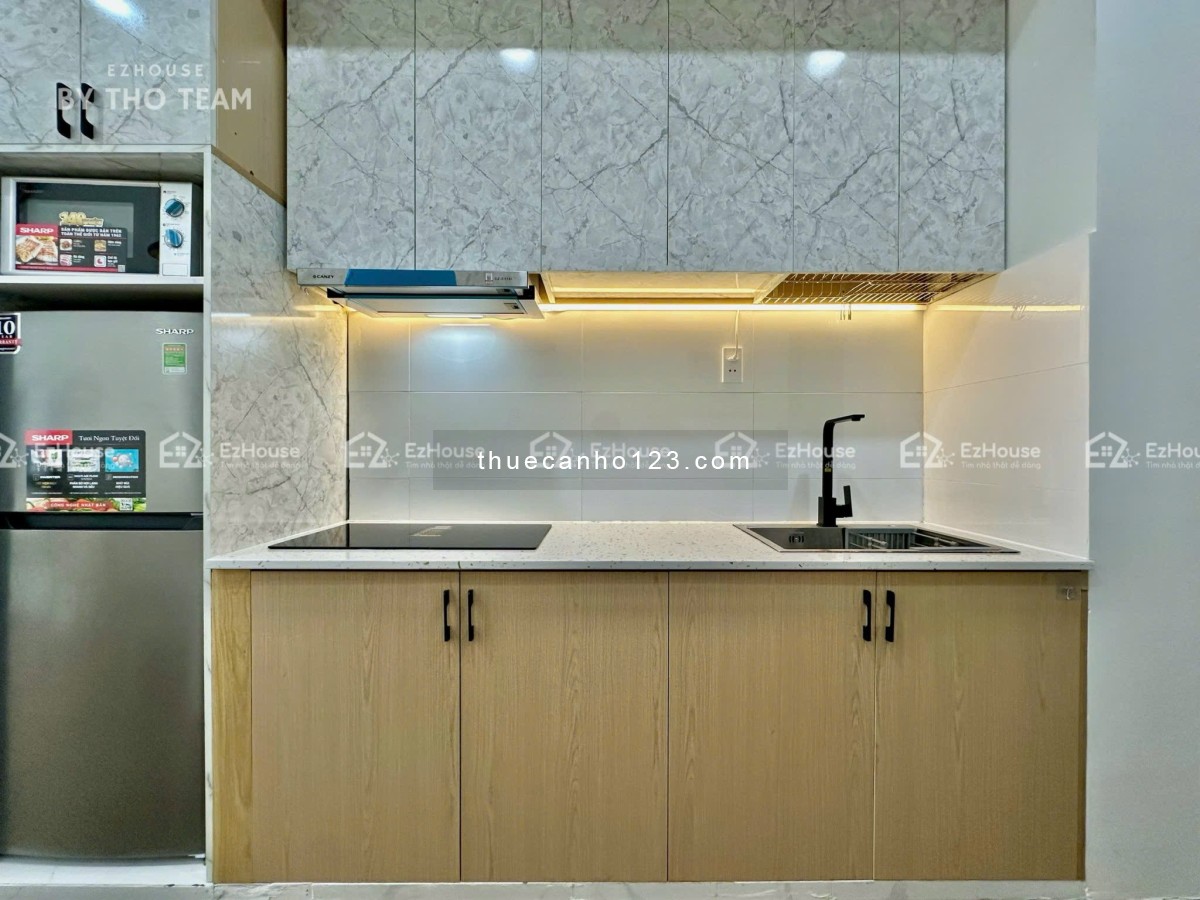 Căn hộ ban công full nội thất cao cấp - Gần Hoàng Văn Thụ, khu K300, Etown - 0909186134