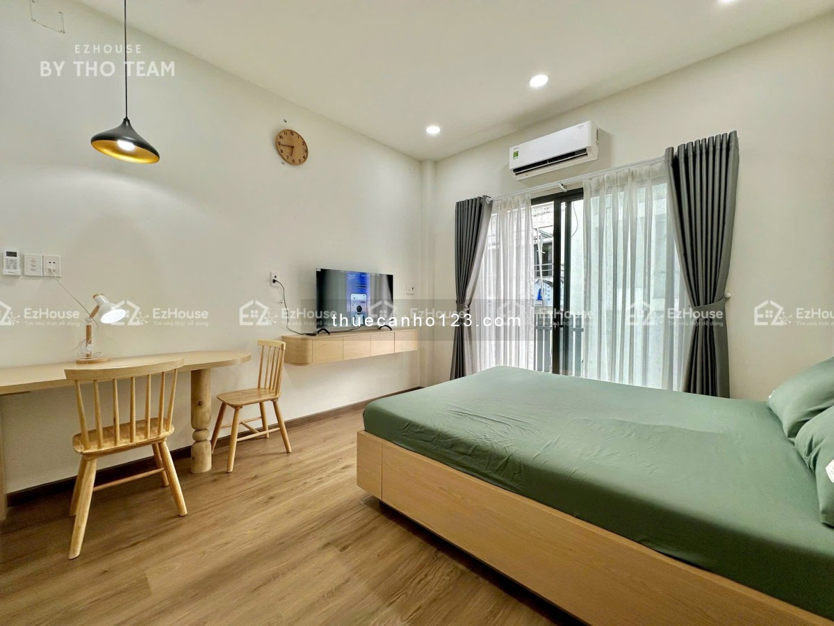 Căn hộ ban công full nội thất cao cấp - Gần Hoàng Văn Thụ, khu K300, Etown - 0909186134