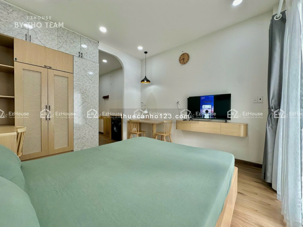 Căn hộ ban công full nội thất cao cấp - Gần Hoàng Văn Thụ, khu K300, Etown - 0909186134