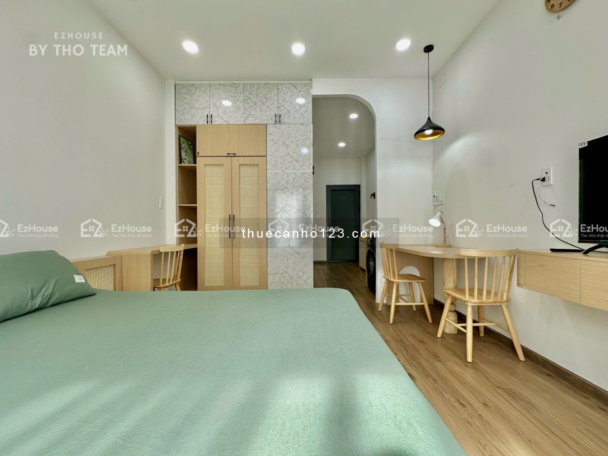 Căn hộ ban công full nội thất cao cấp - Gần Hoàng Văn Thụ, khu K300, Etown - 0909186134