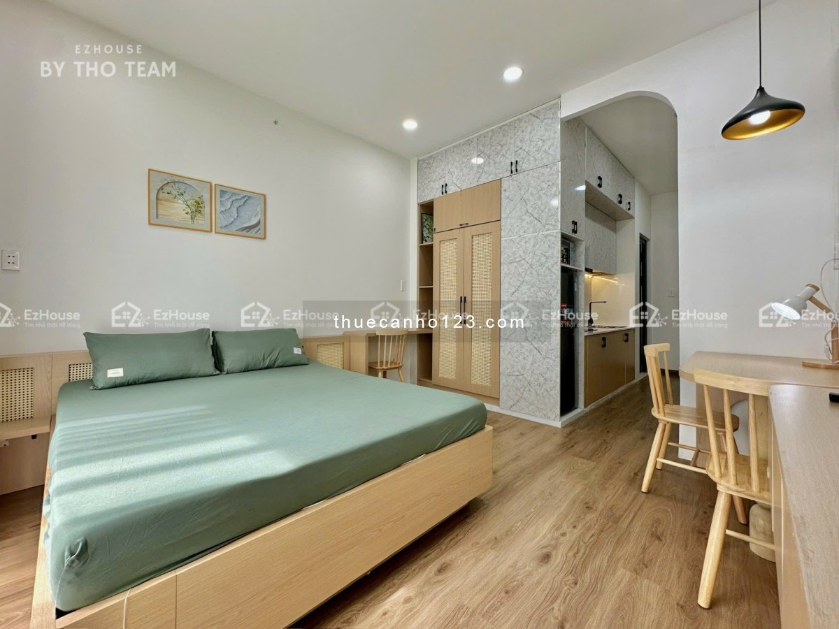 Căn hộ ban công full nội thất cao cấp - Gần Hoàng Văn Thụ, khu K300, Etown - 0909186134