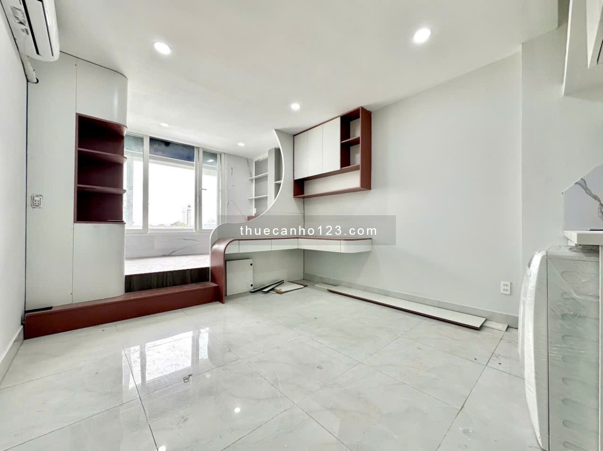 Khai trương dự án mới Studio 35m2 full nội thất mới ban công thoáng tại Nguyễn Gia Trí Bình Thạnh