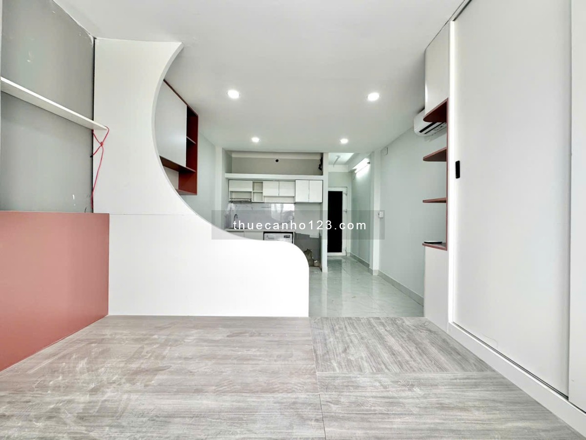 Khai trương dự án mới Studio 35m2 full nội thất mới ban công thoáng tại Nguyễn Gia Trí Bình Thạnh