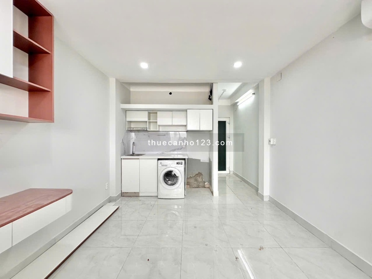 Khai trương dự án mới Studio 35m2 full nội thất mới ban công thoáng tại Nguyễn Gia Trí Bình Thạnh